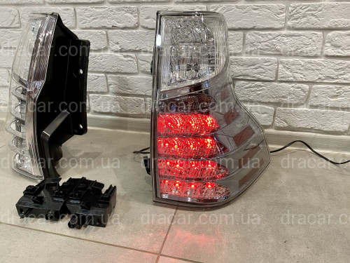 Задние фонари белые рестайлинг 2014+ Lexus GX 460 2009-2023 2шт. артикул 7607