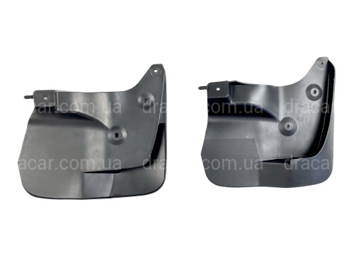 Брызговики передние для Lexus LX 570 2008-2015 / Toyota Land Cruiser 200 2007-2021 под подножки с подсветкой комплект 2шт артикул 7612