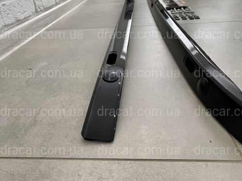 Рейлинги на крышу Lexus LX570 450d / Toyota LC 200 в стиле LX 2016 BLACK артикул 7613