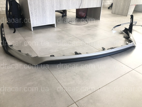 Юбка губа бампера F-Sport Lexus NX 2014-2017  артикул 7347