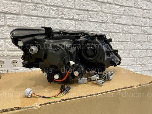 Фары Full LED 3 линзы Lexus RX 350 / 450H 2012-2015 в стиле рестайлинг 2020 артикул 7630