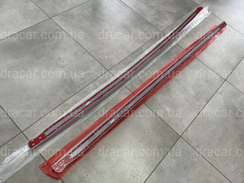 Рейлинги на крышу Lexus NX 200/300 2014-2021 (абс пластик, монтаж на скотч) артикул 7637