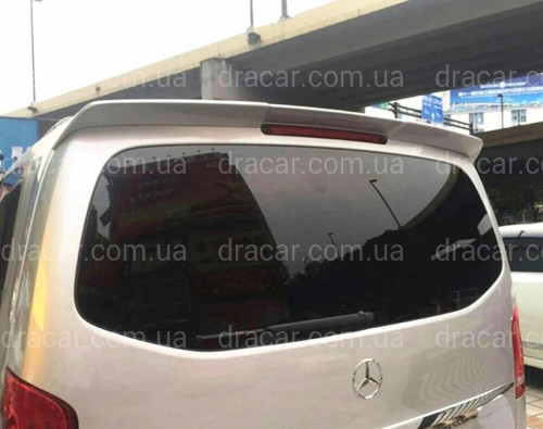 Спойлер на заднюю дверь ЛЯДА Mercedes Benz Vito W447 ABS пластик под покраску артикул 7656