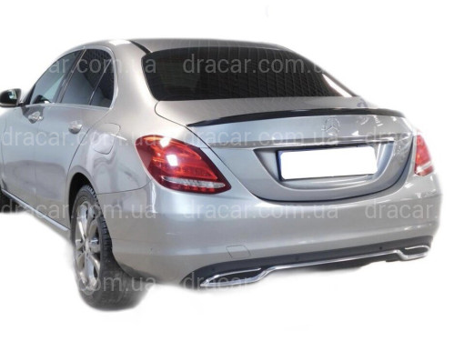 Спойлер лип на багажник Mercedes-Benz C-class W205 2014- ABS пластик под покраску артикул 6794