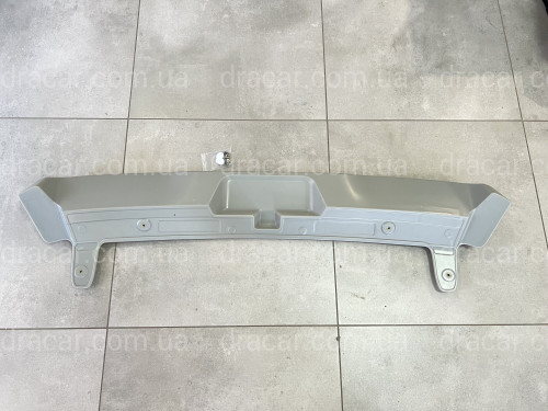 Спойлер козырек Mitsubishi Pajero Sport рестайлинг 2020+ ABS пластик под покраску артикул 7658