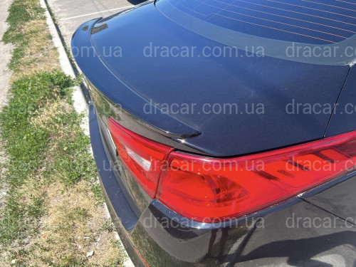 Спойлер лип на багажник Kia Optima 2014-2015 ABS пластик под покраску артикул 7295
