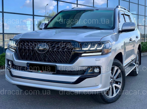 Фары FULL LED 3 линзы Toyota Land Cruiser 200 2015-2022 (левая+правая) артикул 7654