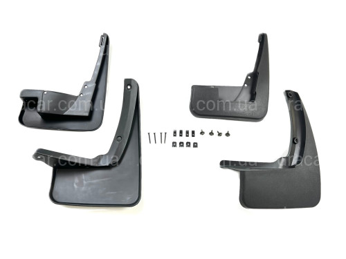 Брызговики Mercedes Benz GL X164 2006-2012 под порог комплект 4 шт артикул 5451