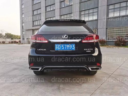 Задний бампер Lexus RX 2009-2015 в стиле 2016+ артикул 7723