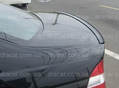 Спойлер лип багажника BMW 3 E46 ABS пластик под покраску артикул 7657