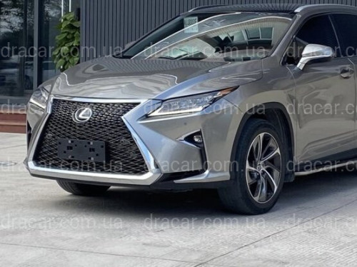 Решетка радиатора Lexus RX 2015-2019 В СТИЛЕ F-SPORT ДЛЯ ОБЫЧНОЙ ВЕРСИИ  артикул 7465