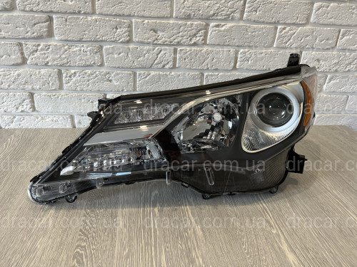 Левая фара галоген Toyota RAV 4 АМЕРИКА 2013-2015 артикул 7734