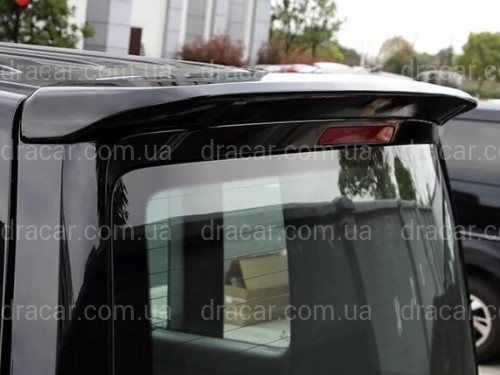 Спойлер на заднюю дверь ЛЯДА Volkswagen T6 2015+ Transporter / Caravelle / Multivan ABS пластик под покраску артикул 7655