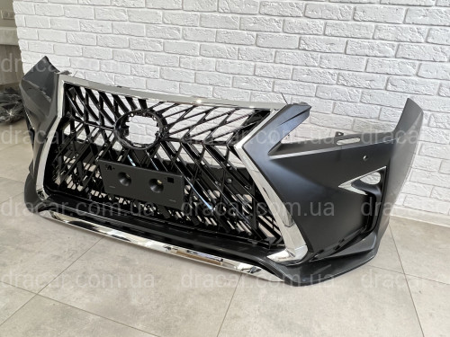 Бампер передний комплектный F-Sport с решеткой TRD Lexus RX 2015-2019	 артикул 7742