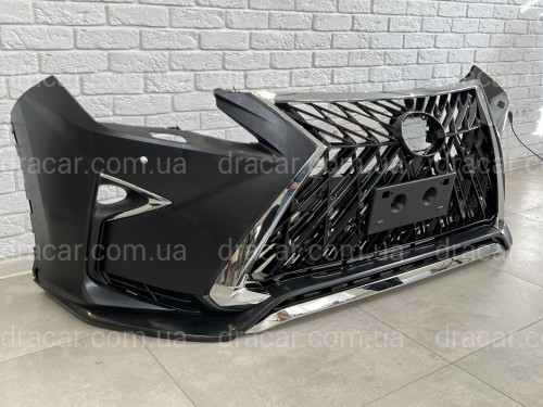Бампер передний комплектный F-Sport с решеткой TRD Lexus RX 2015-2019	 артикул 7742