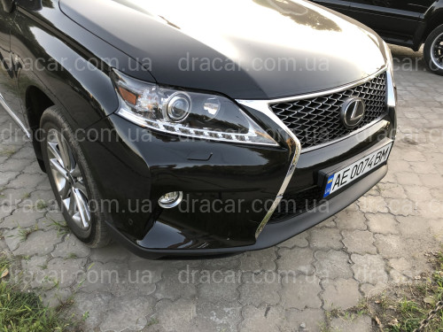 Бампер передний комплектный F-Sport Lexus RX рестайлинг 2012-2015 артикул 7743