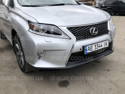 Бампер передний комплектный F-Sport Lexus RX рестайлинг 2012-2015 артикул 7743