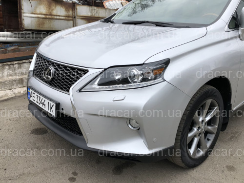 Бампер передний комплектный F-Sport Lexus RX рестайлинг 2012-2015 артикул 7743