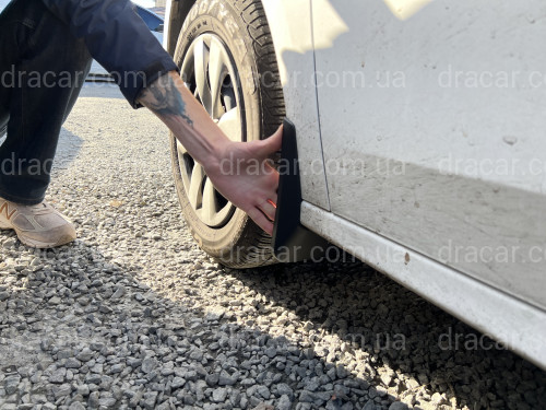 Брызговики Peugeot 301 2012+, комплект 4шт. артикул 7840