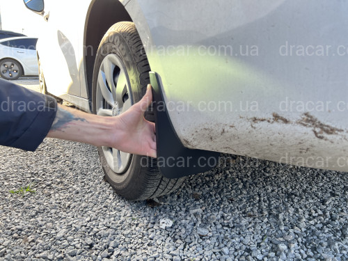 Брызговики Peugeot 301 2012+, комплект 4шт. артикул 7840