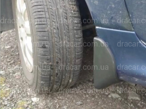 Брызговики Peugeot 206 хетчбек 2004-2008, комплект 4шт. артикул 7839