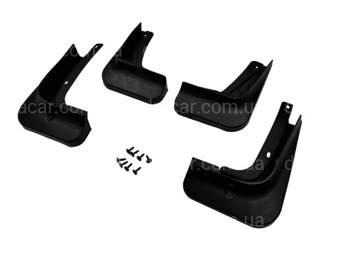 Брызговики Volkswagen ID.6 2020+, комплект 4шт. артикул 7777