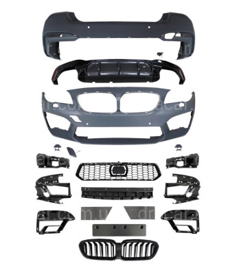 Комплект обвеса для BMW 5 series F10 2010-2016 в стиле M5 G30 LCI 2021+ артикул 7866