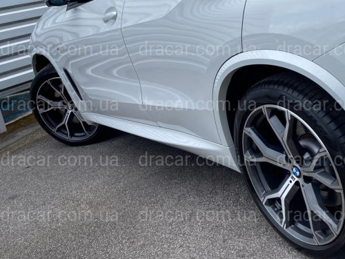 Накладки на пороги M-paket BMW X5 G05 / X5M F95 2019- артикул 7886