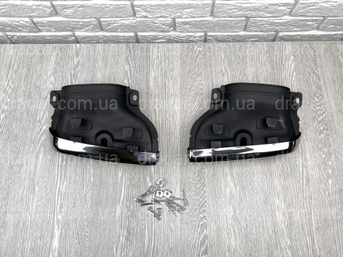 Насадки на выхлопные трубы AMG С63S Mercedes Benz С Class W205 2014-2018 артикул 7879