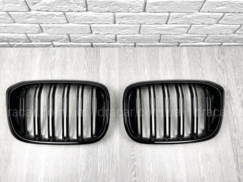 Решетка радиатора ноздри M стиль BMW X3 G01 X4 G02 2018-2021 артикул 7873