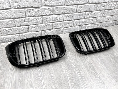 Решетка радиатора ноздри M стиль BMW X3 G01 X4 G02 2018-2021 артикул 7873