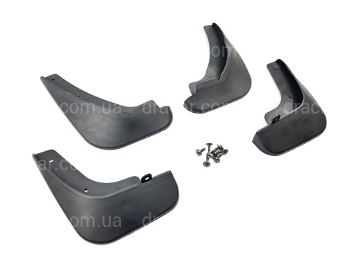 Брызговики Mazda 3 СЕДАН 2009-2013, комплект 4шт. артикул 7837