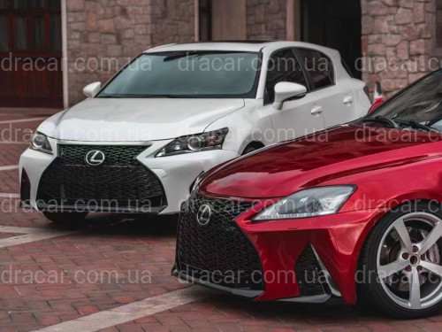 Бампер Lexus IS 2006-2012 в стиле F-SPORT 2021+ артикул 7903