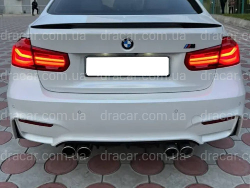 Задний бампер M3 стиль BMW 3 Series F30  2012-2018 артикул 7917