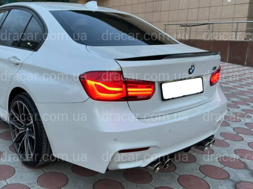 Задний бампер M3 стиль BMW 3 Series F30  2012-2018 артикул 7917