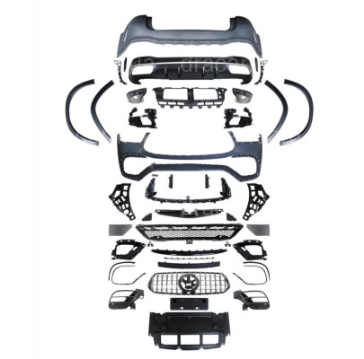 Комплект обвеса AMG 63 Mercedes Benz GLE class V167 2019-2022 артикул 7927