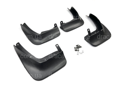 Брызговики Volkswagen Beetle 2011-2019, комплект 4 шт. артикул 7783
