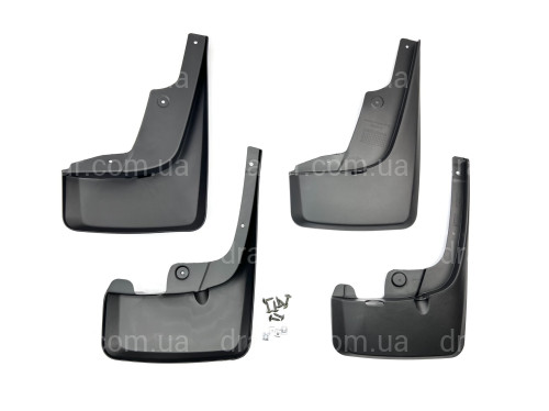 Брызговики Toyota 4Runner SR5 2010-2019, комплект 4шт. артикул 7786