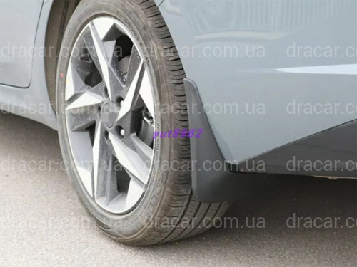 Брызговики Hyundai Elantra CN7 21+, комплект 4 шт.  артикул 7528