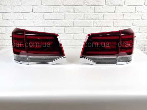 Задние фонари Toyota Land Cruiser 200 2016-2021 артикул 7955
