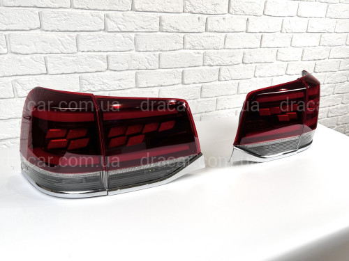 Задние фонари Toyota Land Cruiser 200 2016-2021 артикул 7955