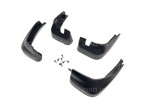 Брызговики Honda Jazz / Fit 2007-2009, комплект 4шт. артикул 7804