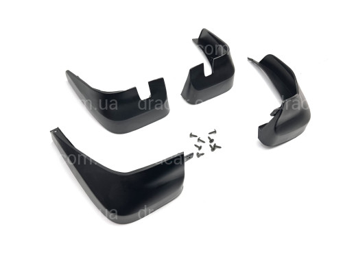 Брызговики Honda Jazz / Fit 2007-2009, комплект 4шт. артикул 7804