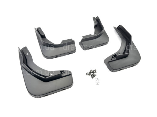 Брызговики Mercedes Benz W213 2016-2023 AMG ОБВЕС  комплект 4шт. артикул 7710