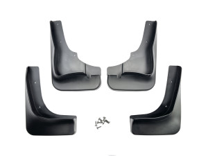 Брызговики Mitsubishi Outlander XL  2007-2012 широкий порог комплект 4шт
