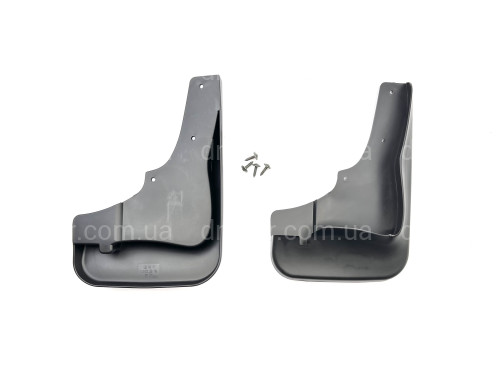 Брызговики передние Mitsubishi Outlander XL 2007-2012 под широкий порог комплект 2 шт артикул 6590