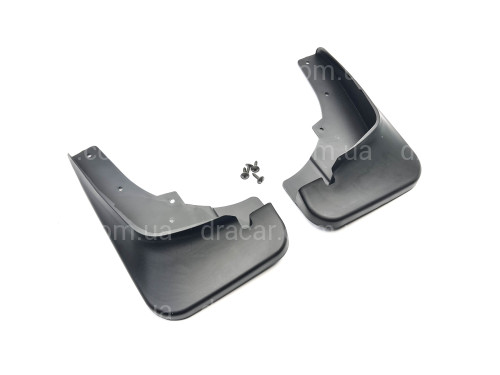 Брызговики передние Mitsubishi Outlander XL 2007-2012 под узкий порог комплект 2 шт артикул 6566
