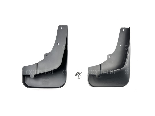 Брызговики передние Mitsubishi Outlander XL 2007-2012 под узкий порог комплект 2 шт артикул 6566