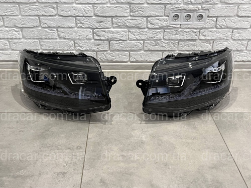 Full led фары стиль Multivan T6.1 2020+ для T6 2016-2019 (левая+ правая) комплектные с блоками артикул 7752