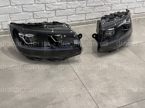 Full led фары стиль Multivan T6.1 2020+ для T6 2016-2019 (левая+ правая) комплектные с блоками артикул 7752